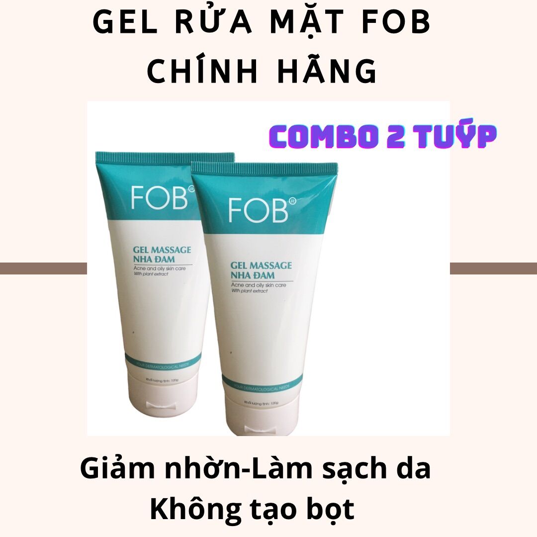 Combo 2 chai sửa rửa mặt nha đam FOB