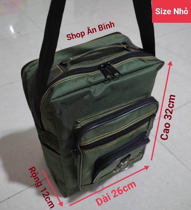 Túi đựng đồ nghề dáng ba lô size nhỏ đeo chéo nhiều ngăn