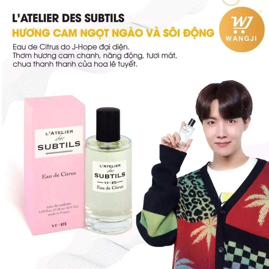 [Date T09/2024] Nước hoa Subtils VT x BTS - J-Hope