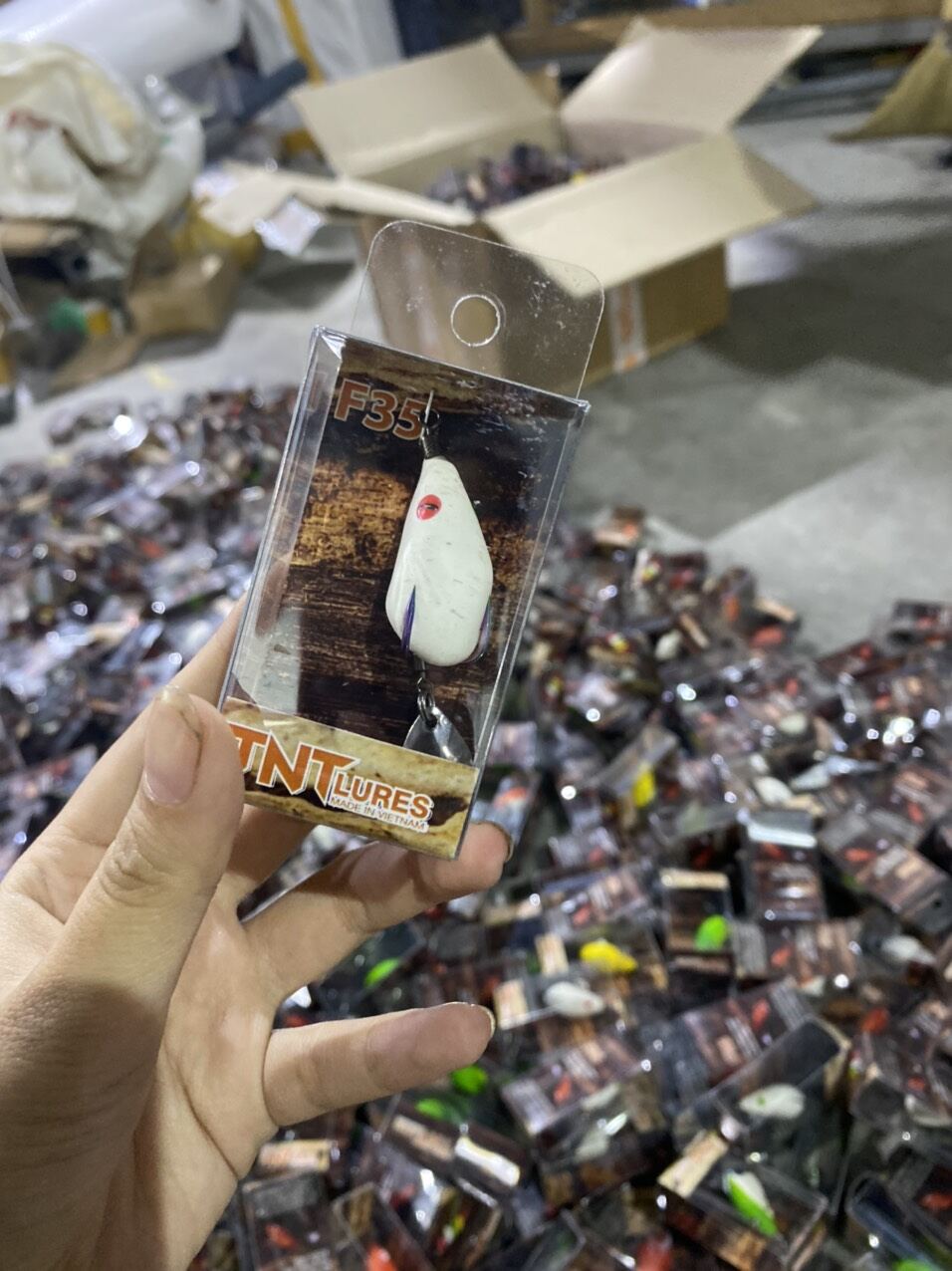 MỒI LURE NHÁI HƠI TNT – F35