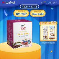 Hộp trà thảo dược TH true HERBAL Tía tô – Gừng (20 gói)