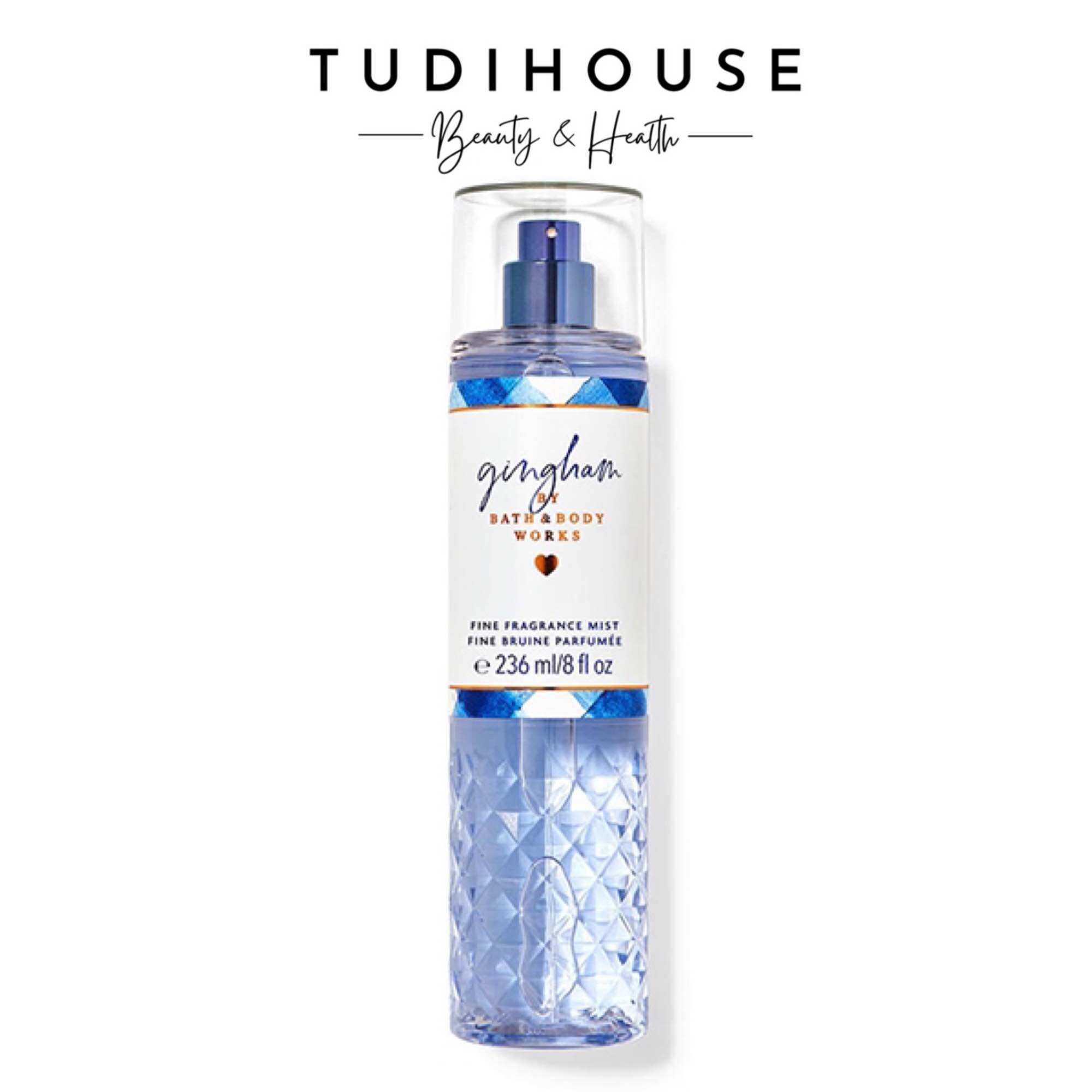 Mẫu mới - xịt thơm toàn thân Bath & Body works Gingham