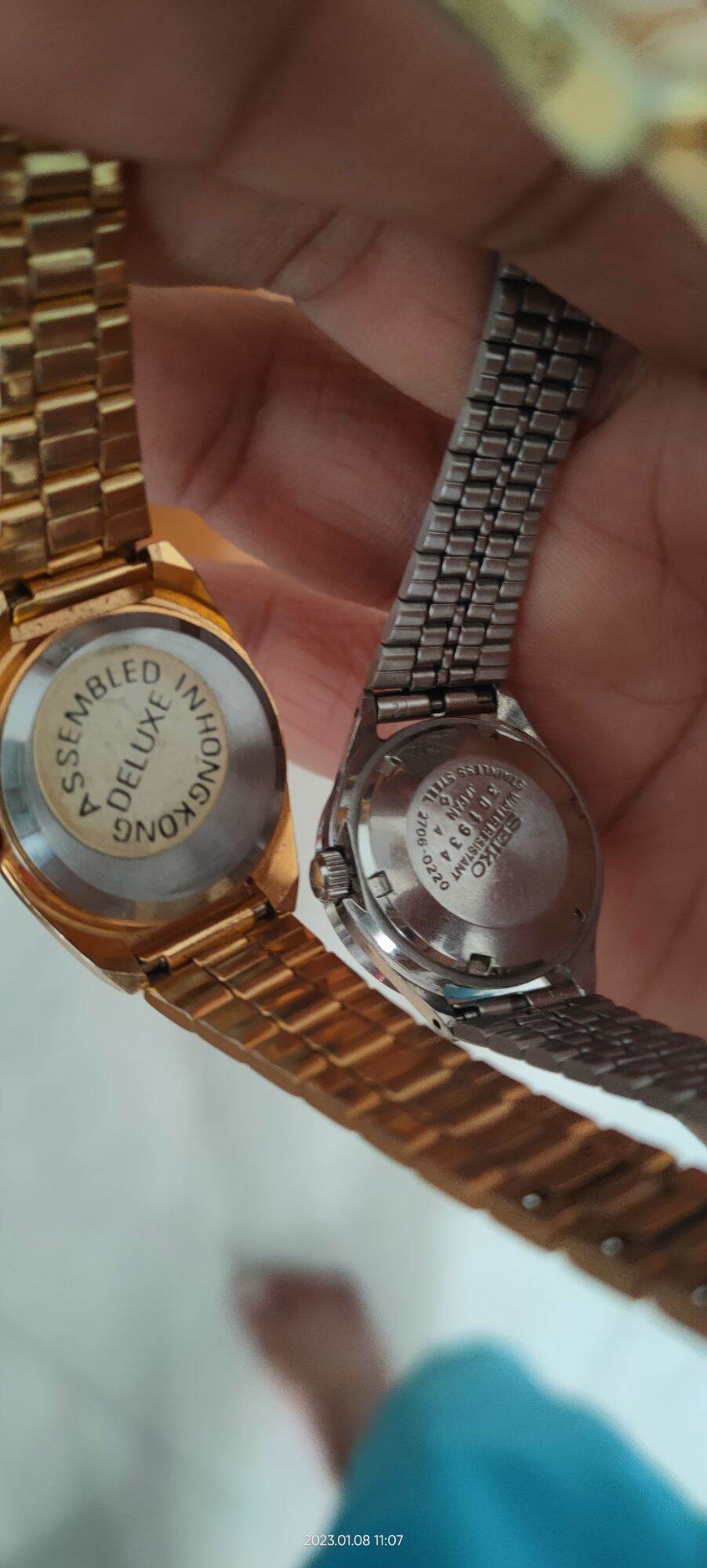 Seiko cơ automatic tặng cơ cót nữ