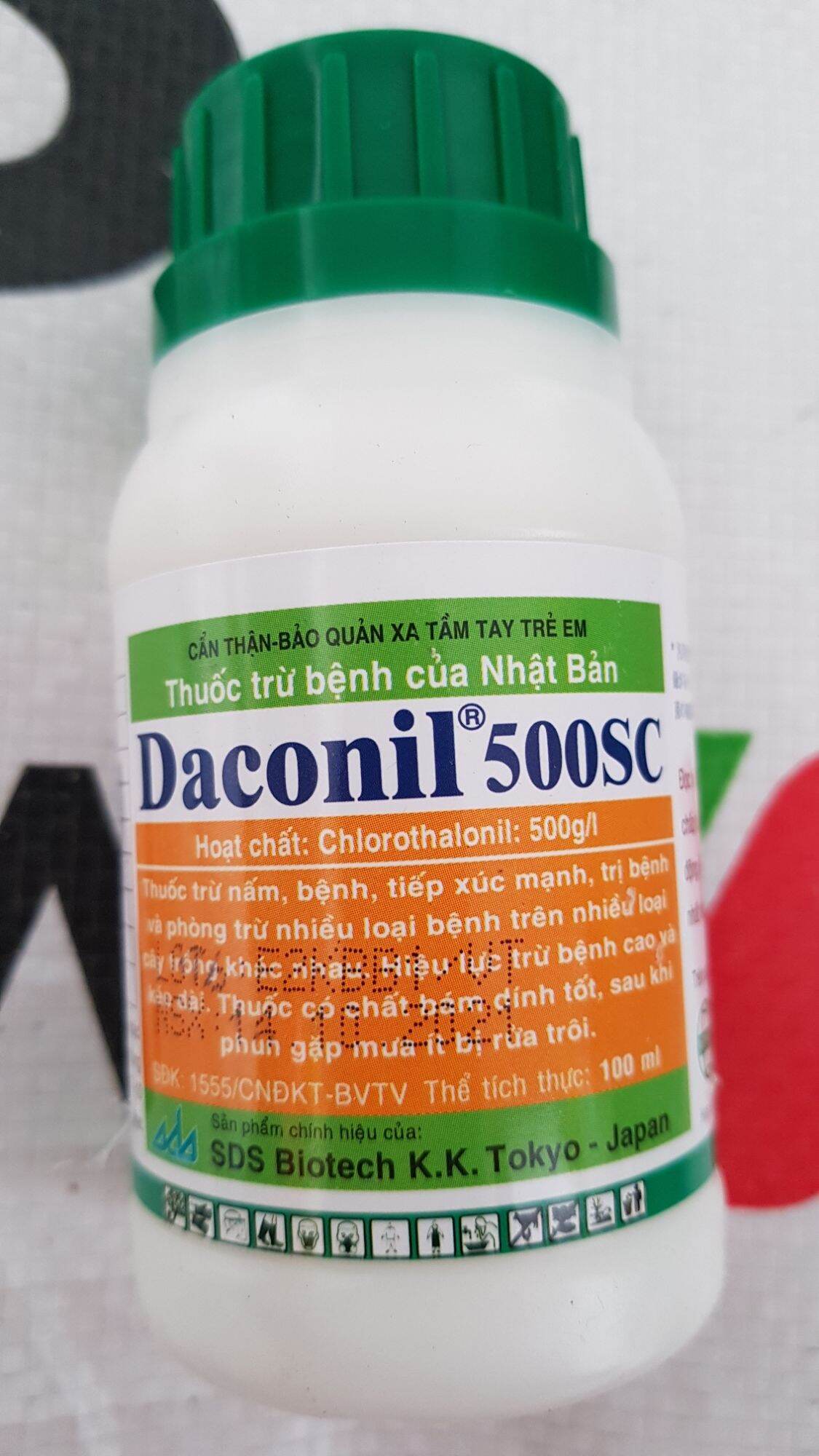 Thuốc trừ bệnh DACONIL 100ml - sương mai, thán thư, đốm lá, sẹo, phấn trắng