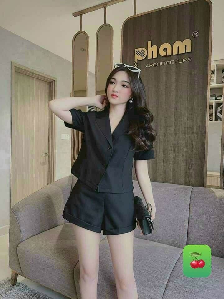 SÉT VEST CỰC XINH, chất kate lụa dày, size <50kg,##ngacs##