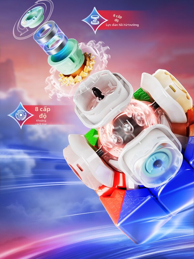 Khối Rubik 3×3 Trôi nổi Từ tính