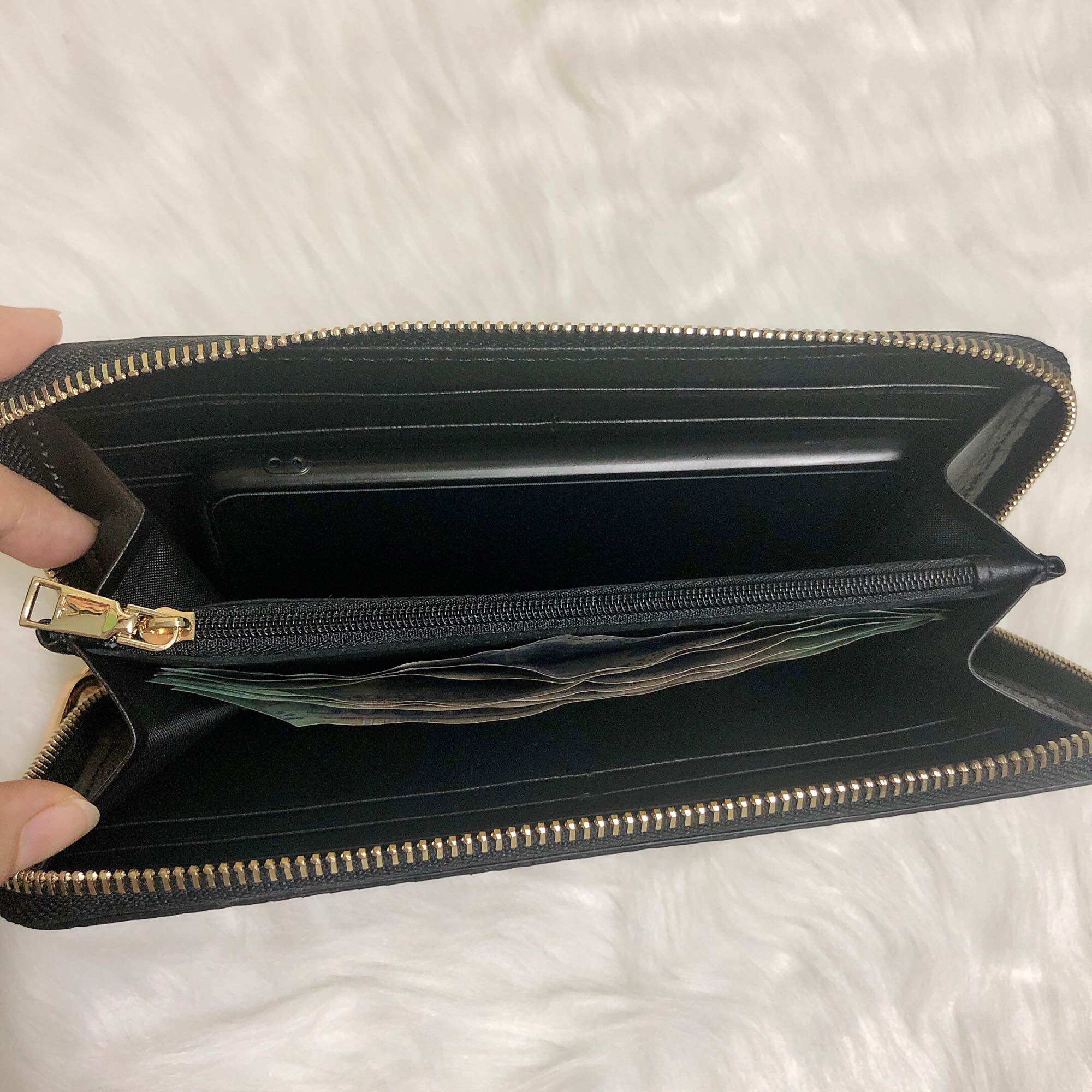 [Real Photo] 100% Genuine Python Leather Women's Wallet