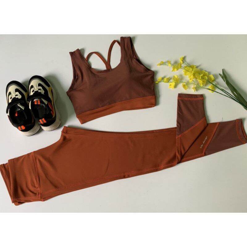 bộ đồ tập gym,yoga nữ phối lưới