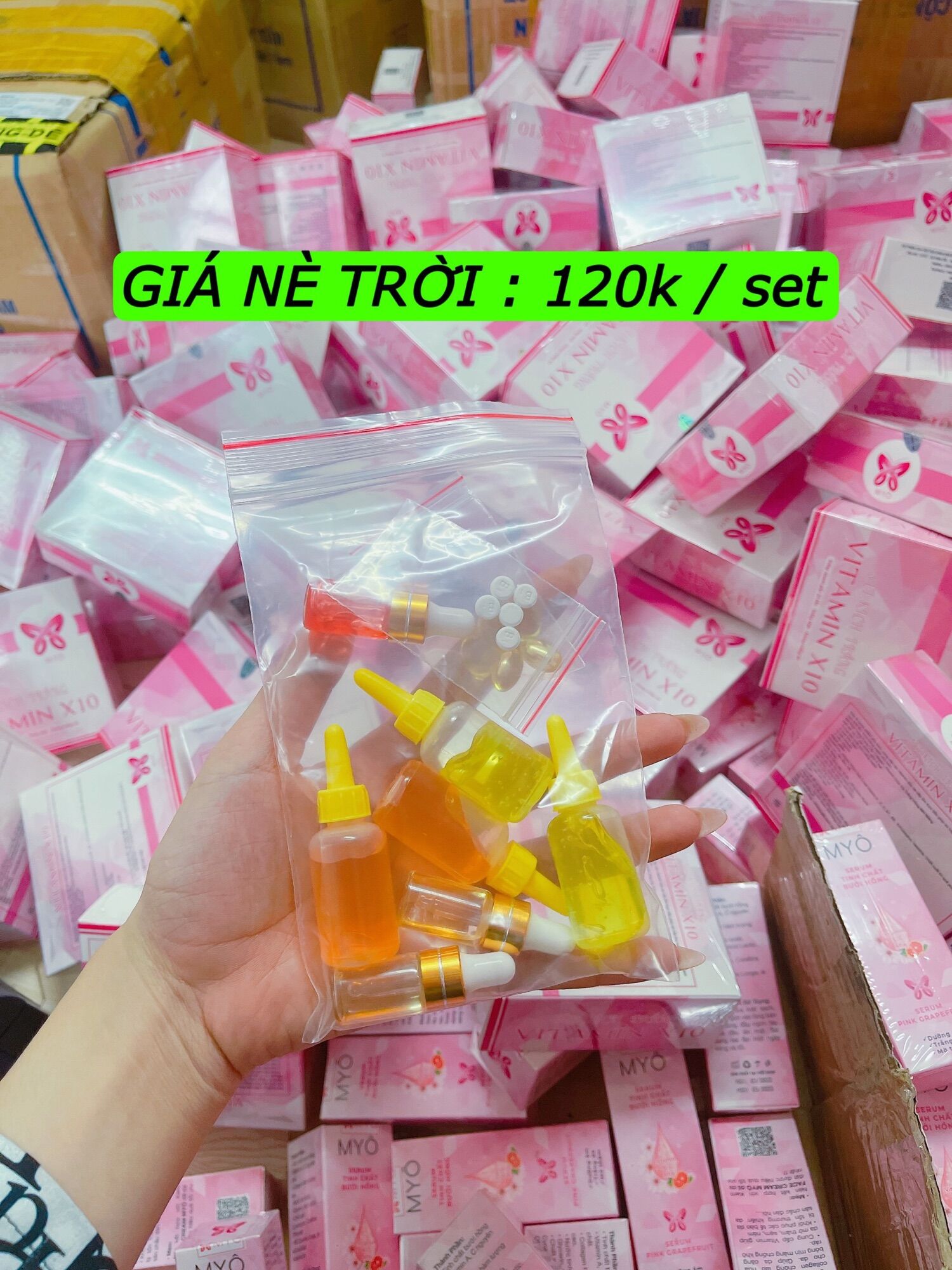 KÍCH TRẮNG X10 MYÔ ( tặng kèm quà )