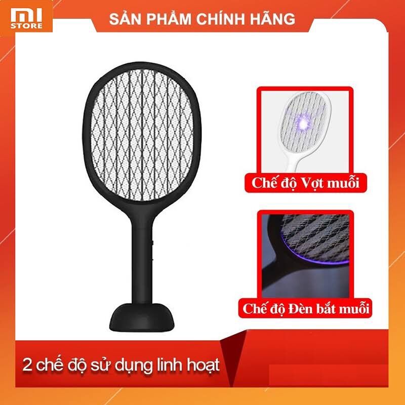 Vợt kiêm đèn bắt muỗi xiaomi solove p1, 2 in 1, hàng chính hãng