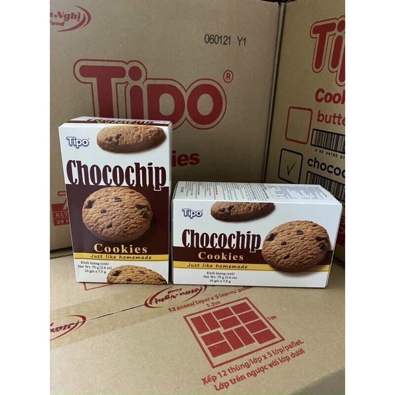 BÁNH QUY TIPO COOKIES CHOCOCHIP 75G