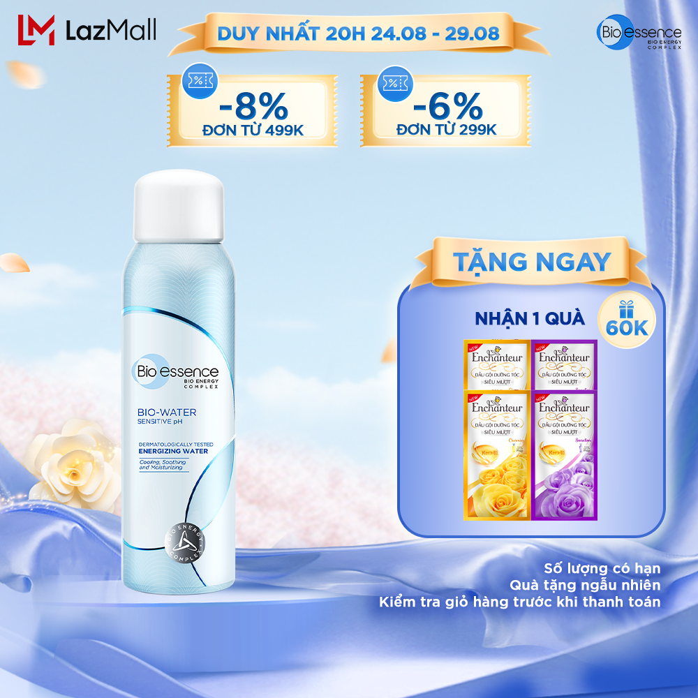 Nước xịt khoáng dưỡng da Bio-Essence Bio-Water Energizing Water 100ml