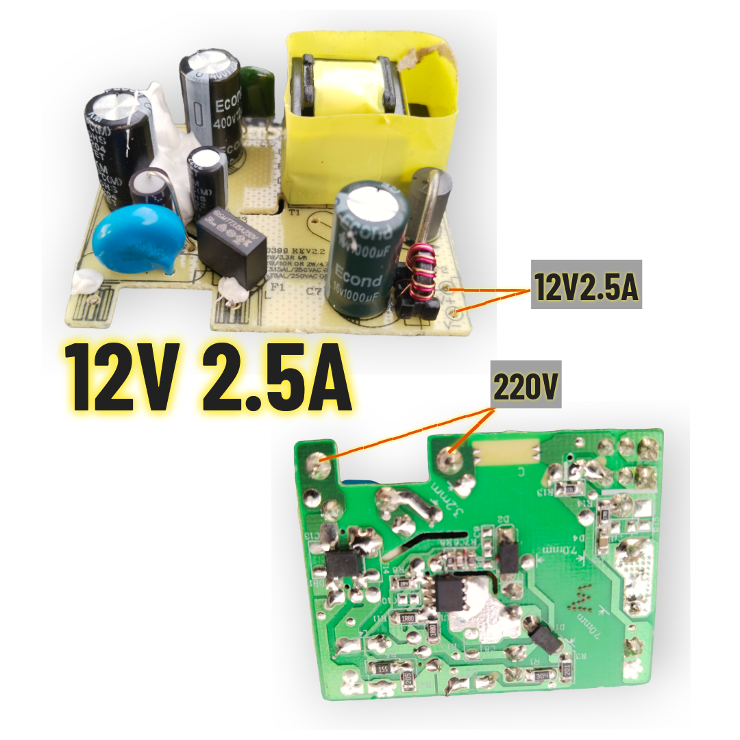 Nguồn 12V 2A Mini Hãng MEANWELL