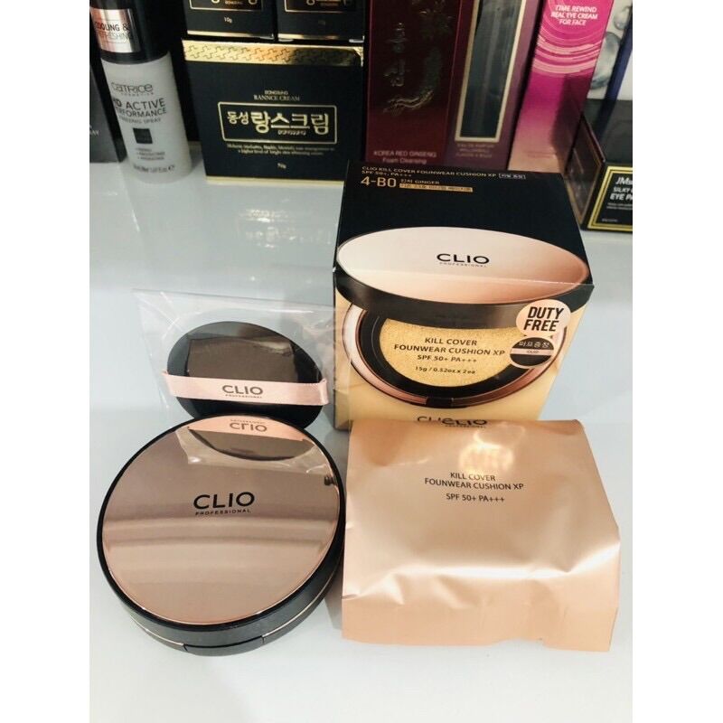 Phấn Nước Clio Stay Perfect Cover Cushion SPF 50+ PA++++ ( Tặng Kèm Lõi )