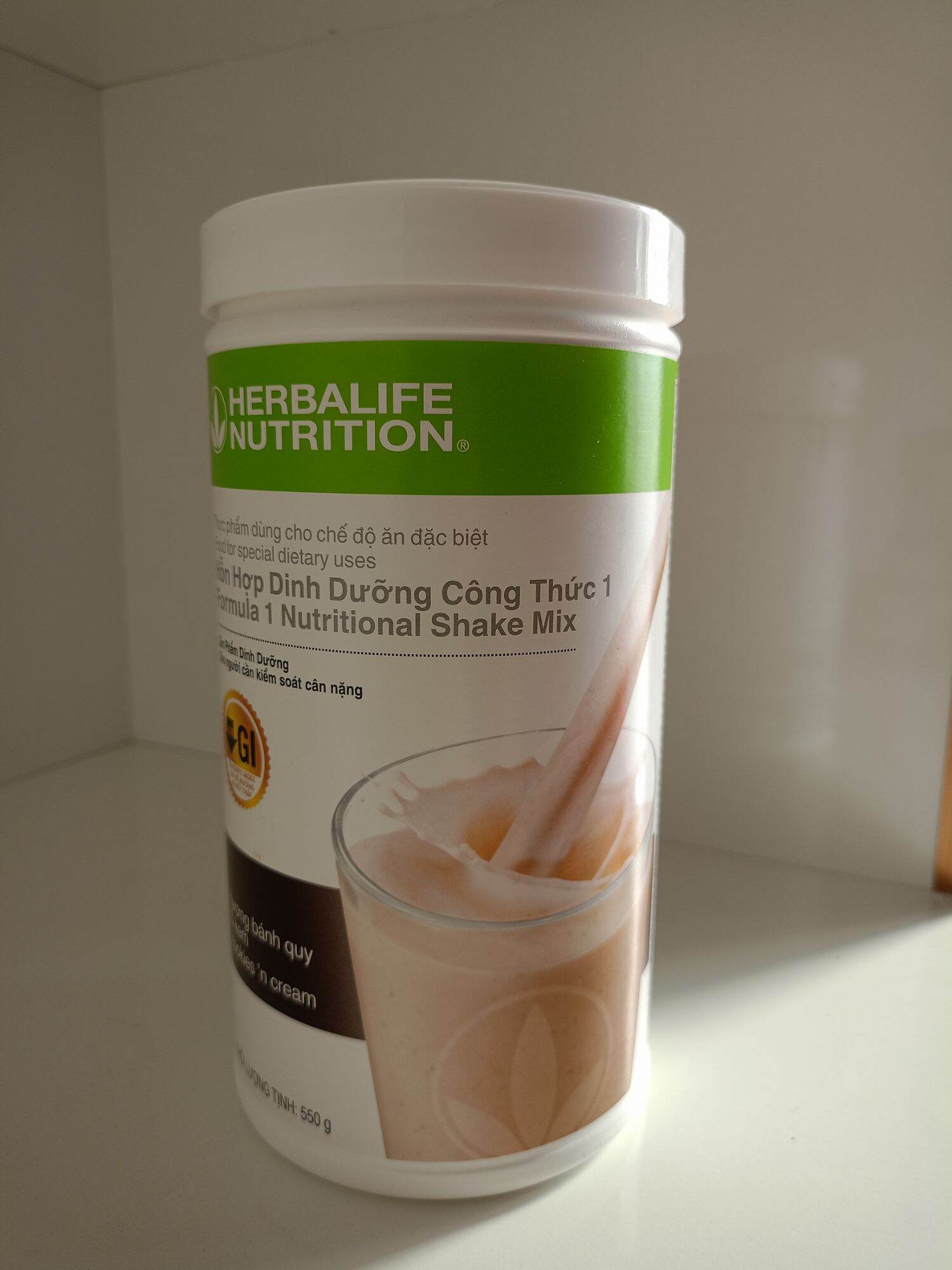 sữa F1 giảm cân vị dâu, vani, socola