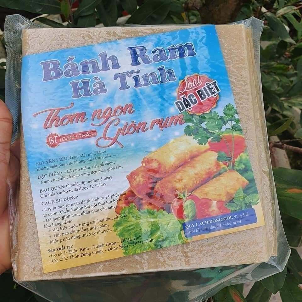 Bánh đa nem - vỏ ram hà tĩnh