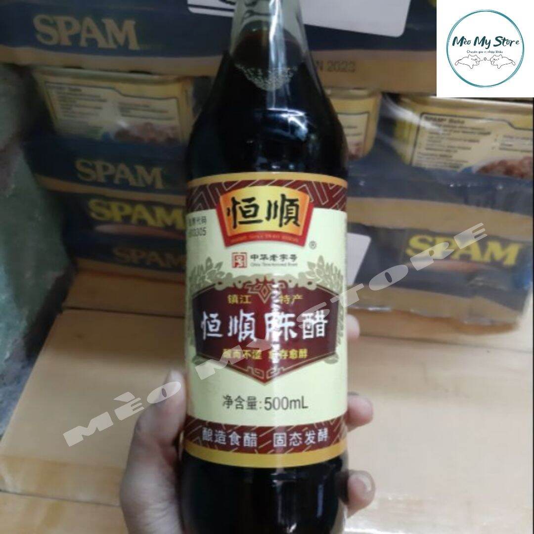 Dấm Đen Giấm Đen Trung Quốc hầm giò heo chai 500ml