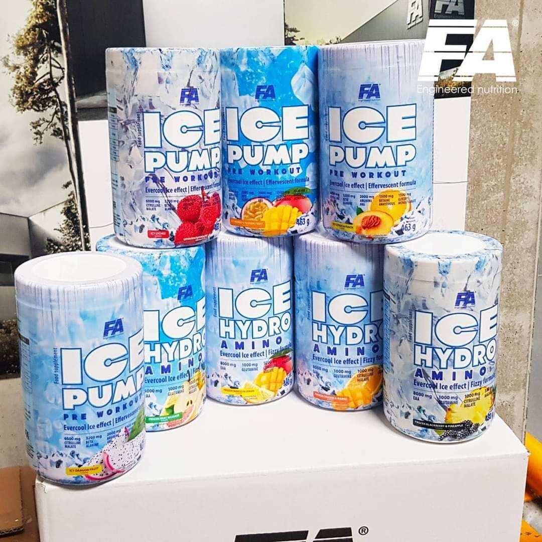 FA Ice Hydro Amino + EAA + BCAA Tăng Cơ Phục Hồi Cơ Bắp 30 Servings