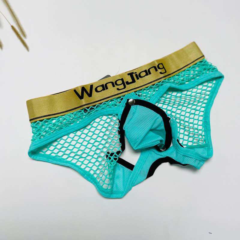Quần lót nam bikini wangjiang lưới hở mông cở size l