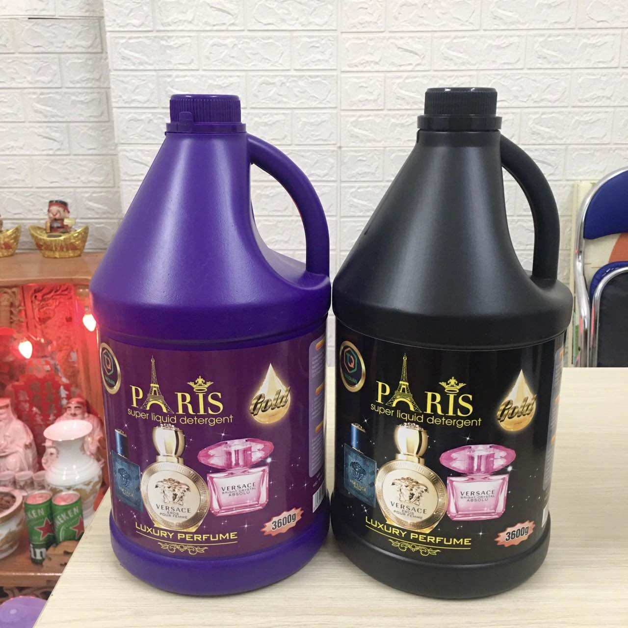 [Kho Giá Sỉ Gò Vấp]Nước giặt paris 3.6L