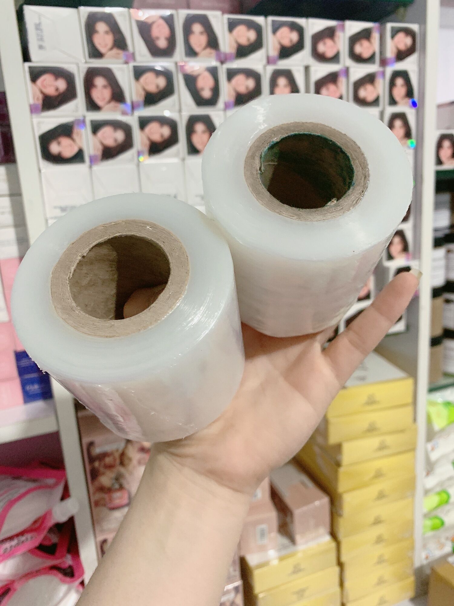 Cuộn Nilong Ủ Nóng Quấn Bụng Giảm Mỡ Body