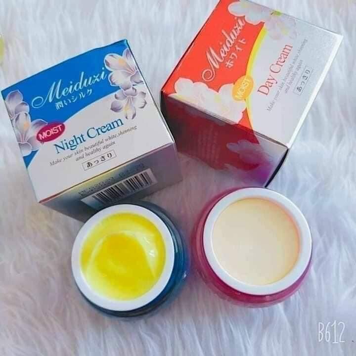 Kem face nhật meiduzi bộ đôi ngày và đêm