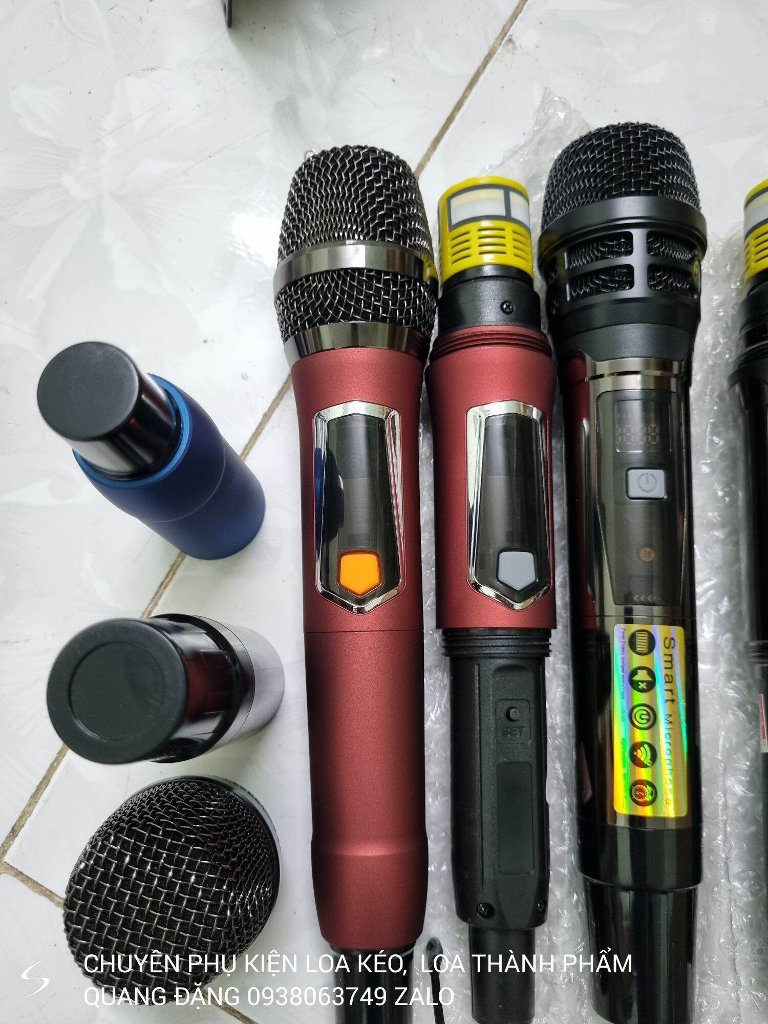 mic loa kéo board thu có hộp sóng