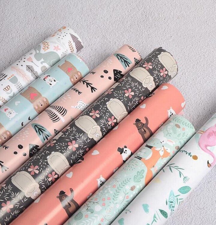Giấy gói quà siêu xinh + dịch vụ gói MIỄN PHÍ