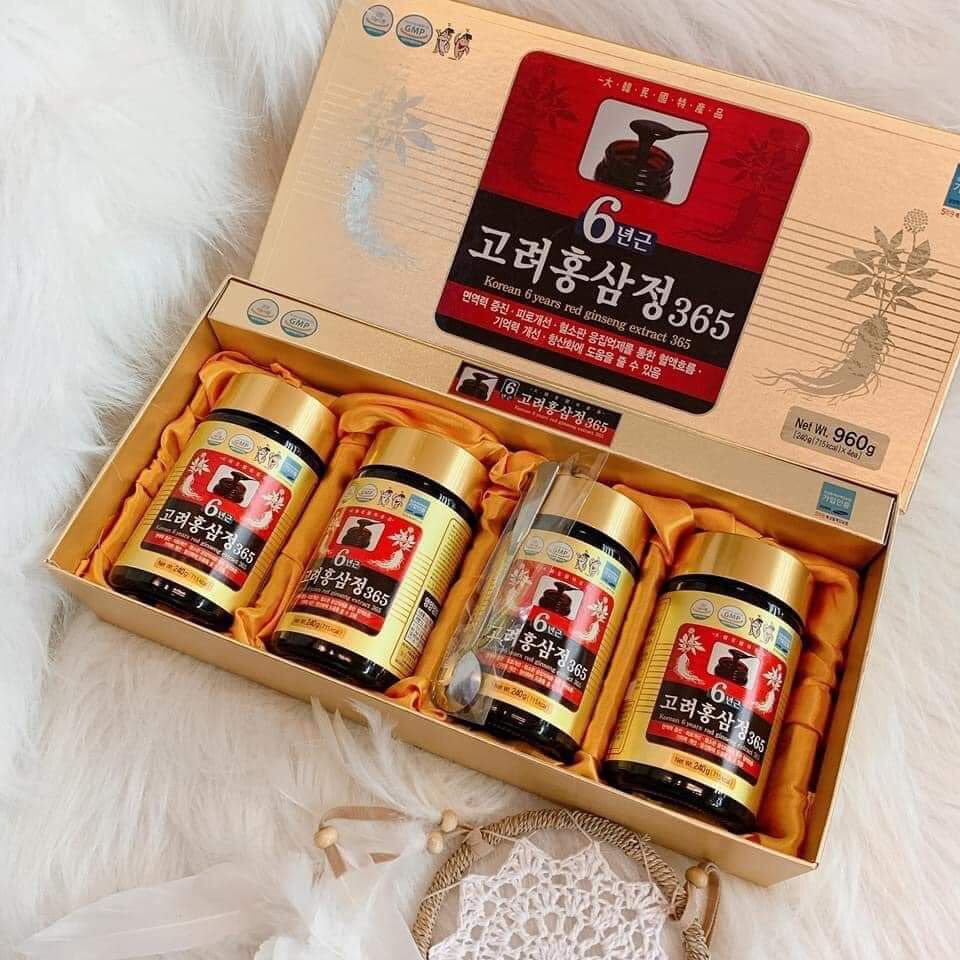 Cao Hồng Sâm 365 Hàn Quốc - Nhân Sâm 6 tuổi Hàn Quốc