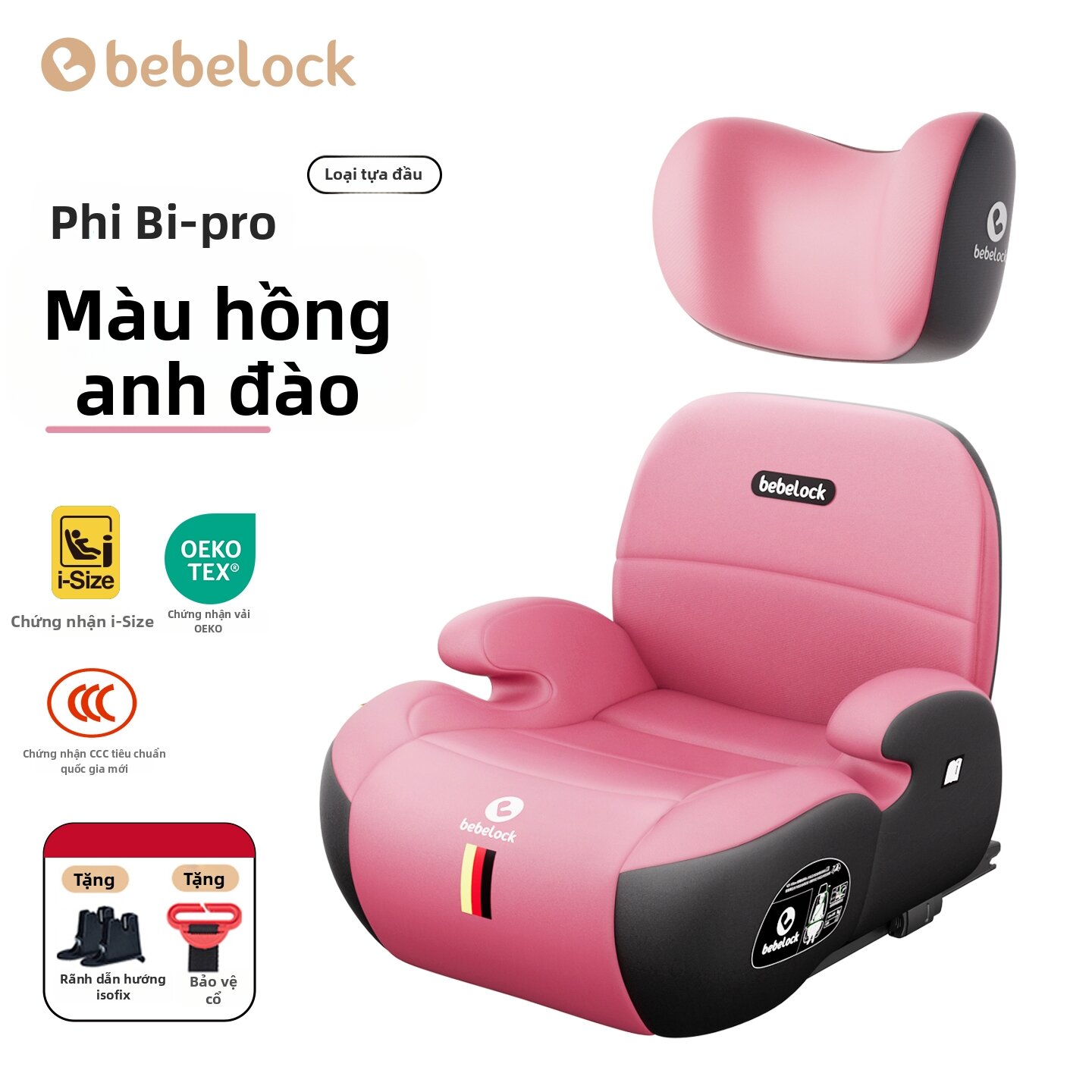 bebelock | Ghế Nâng Ô Tô An Toàn và Di Động