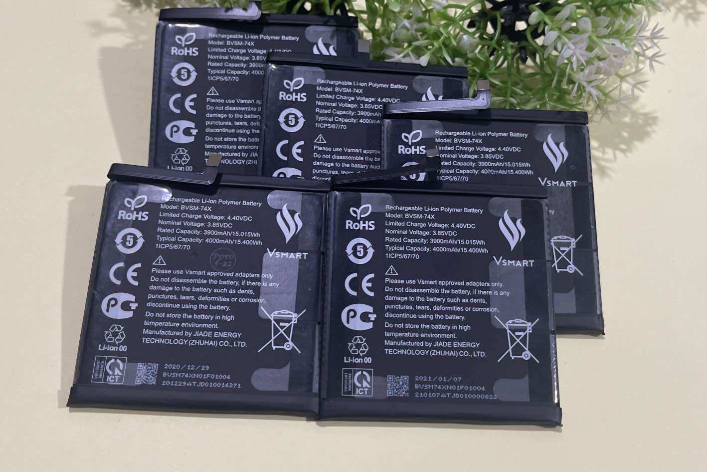 pin Vsmart Aris / Aris pro ( BVSM _74x ) zin new