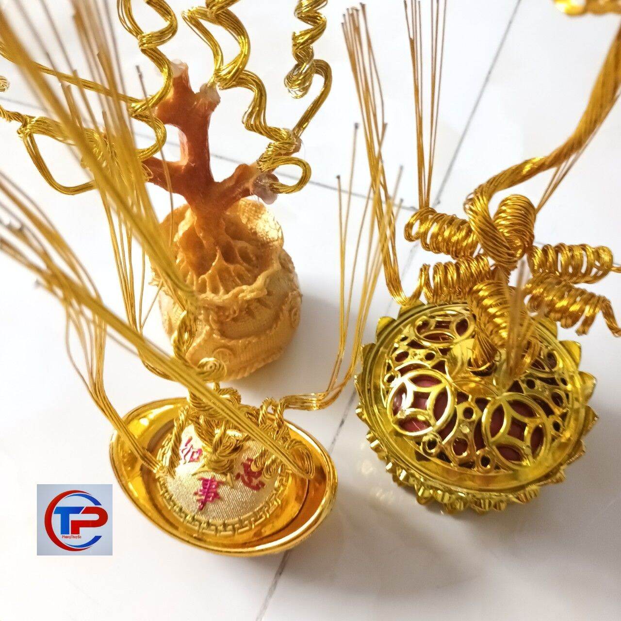 Cây cành vàng lá ngọc shop bán trọn bộ phụ kiện làm cây cành vàng lá ngọc