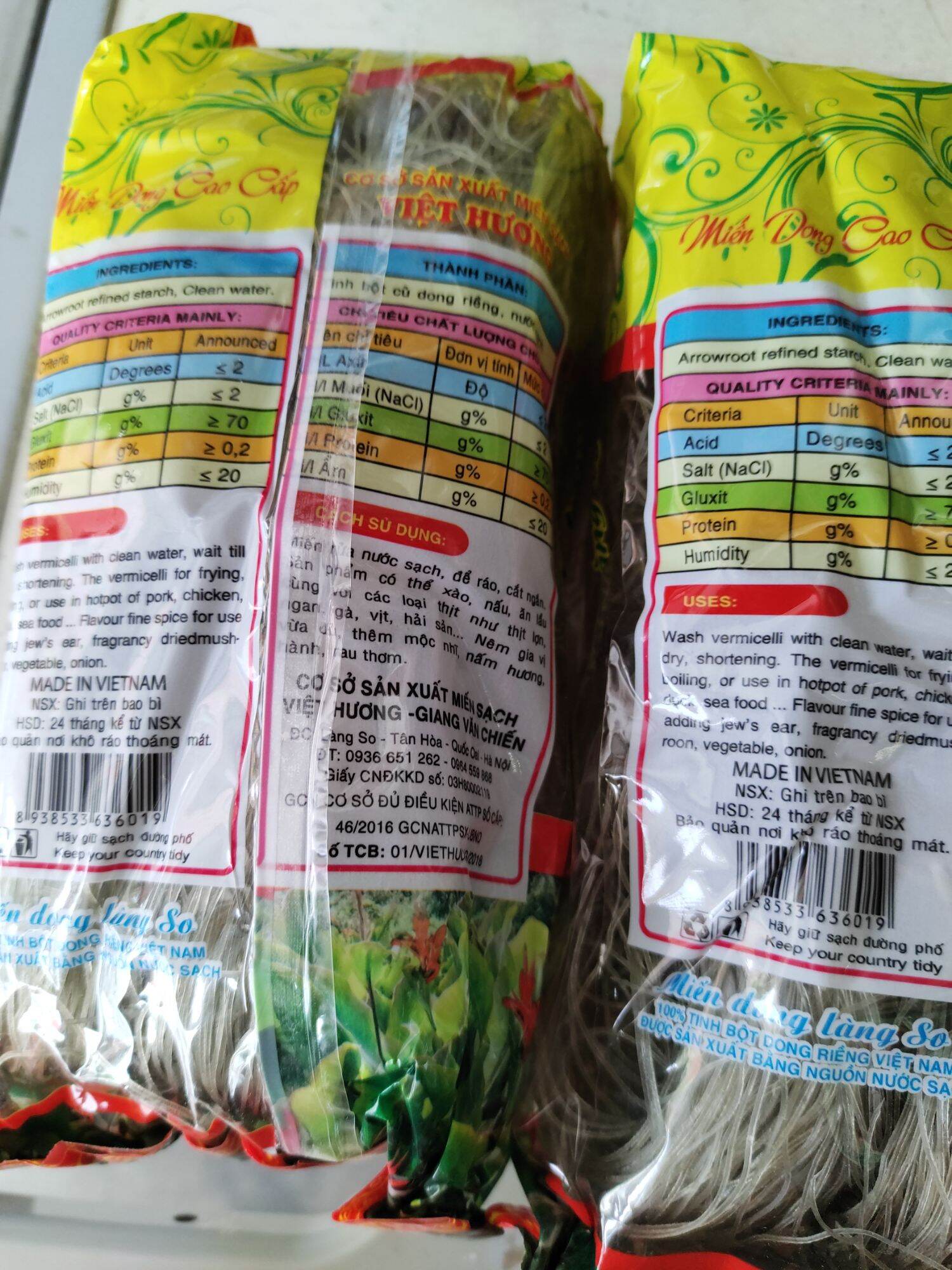 Miến dong Làng So (gói 200g)