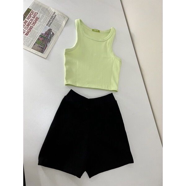 Áo thun ba lỗ - Áo 3 lỗ croptop thun tăm mềm mại dáng ôm