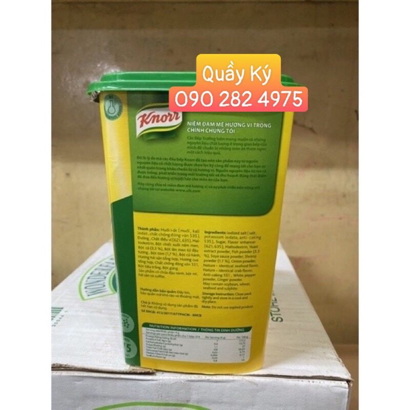 BỘT HẢI SẢN KRORR 1,5kg