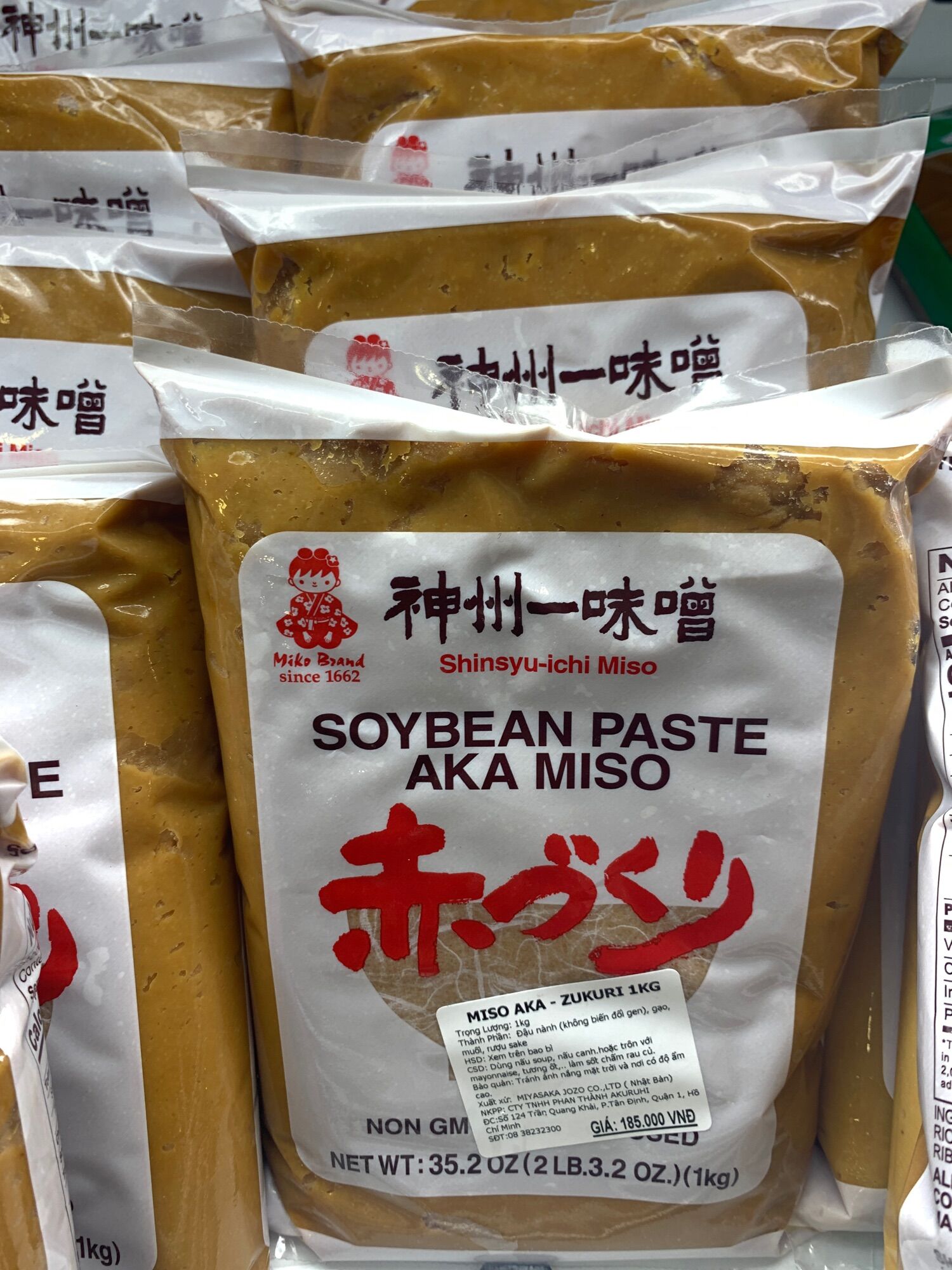 [Ichiban Market] Súp Miso Đỏ Aku-zukuri 1kg