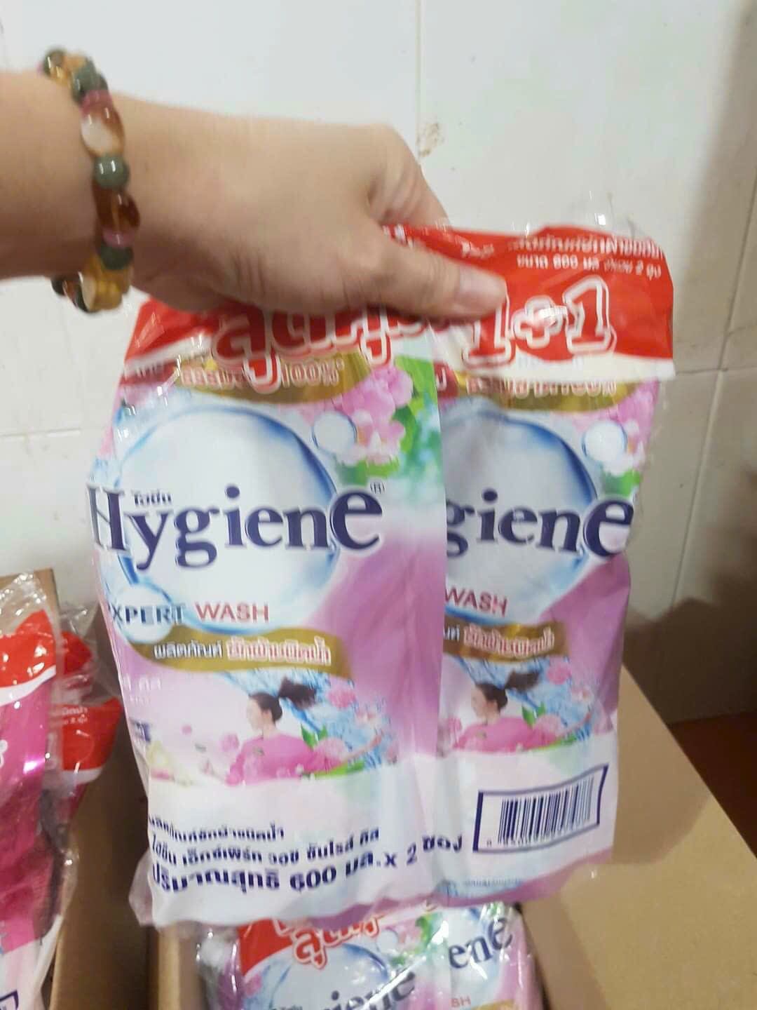 Set 2 Túi Nước Giặt Hygiene Thái Túi 600ml