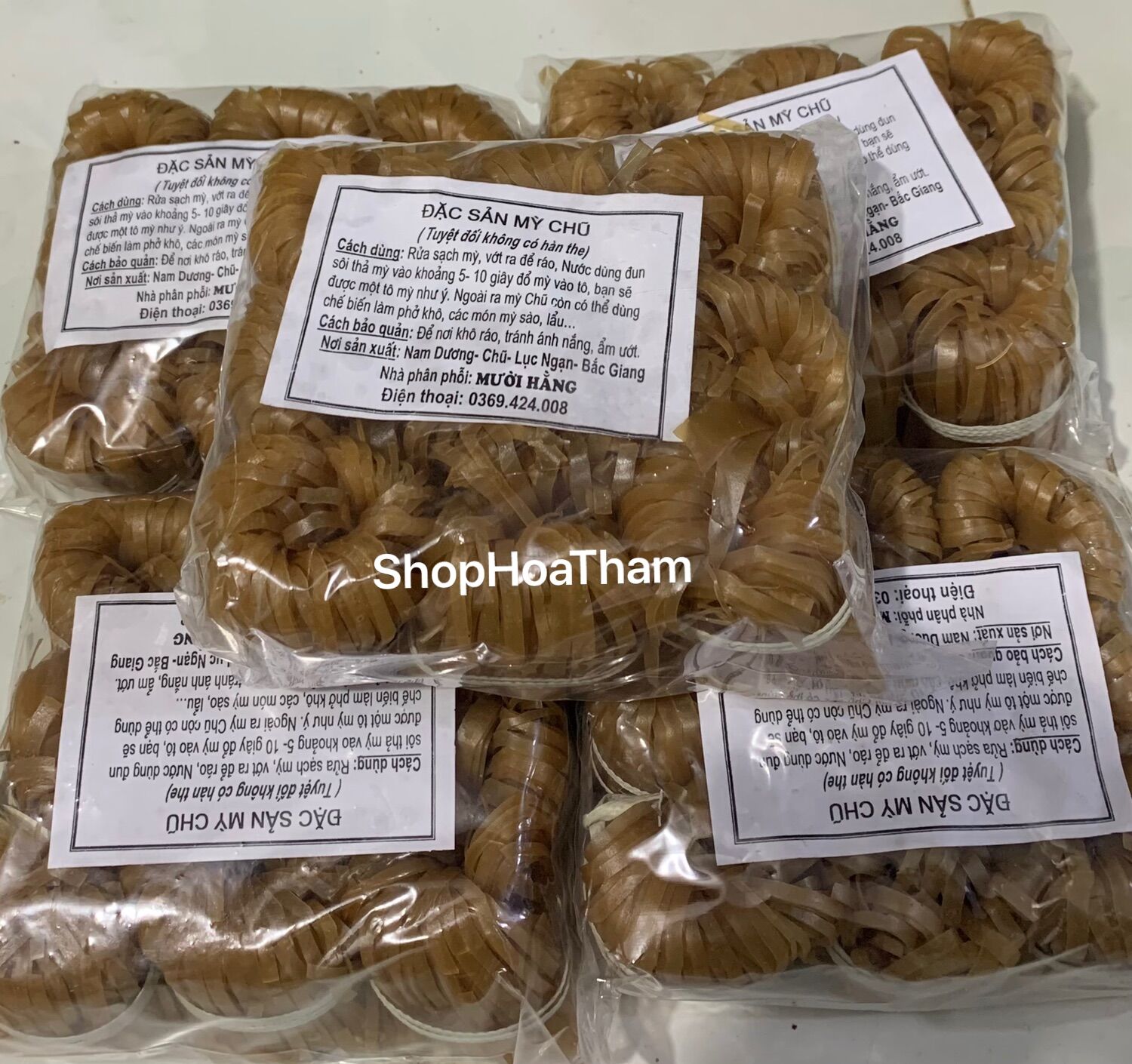 Bánh đa cua chia cuộn gói 400g
