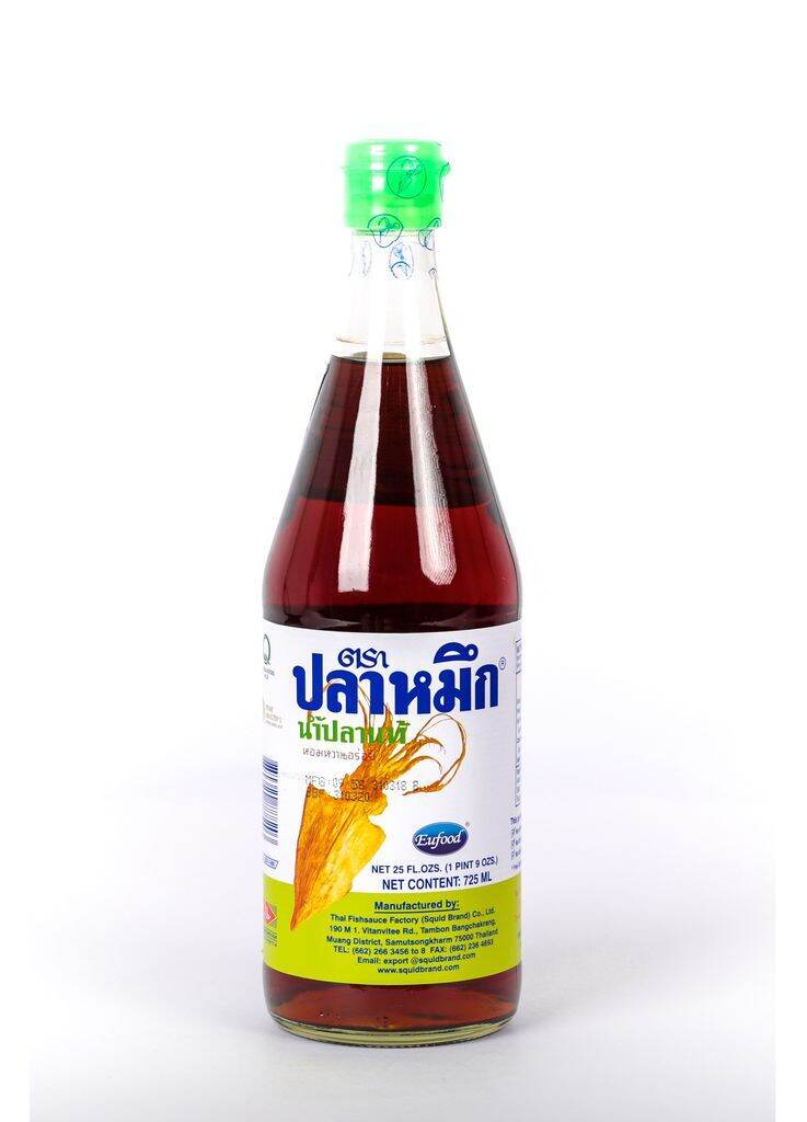 Nước Mắm Nhãn Cá Mực 725ml - Nhập khẩu Thái Lan