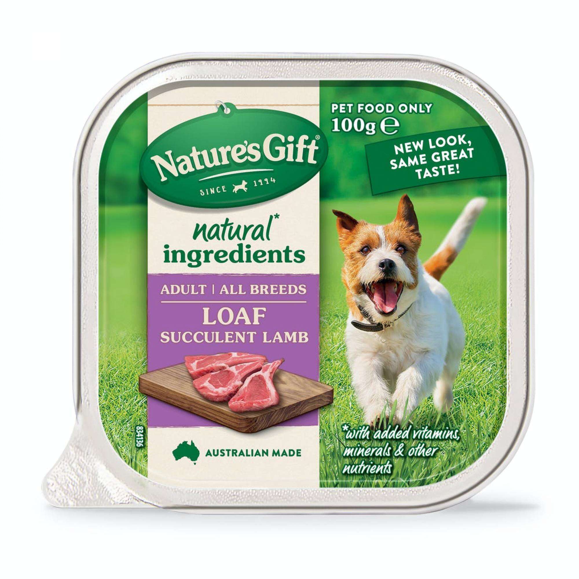 Pate Chó Cừu Nature's Gift (100g) - Thức ăn Bổ Dưỡng và Ngon Miệng - Docafi