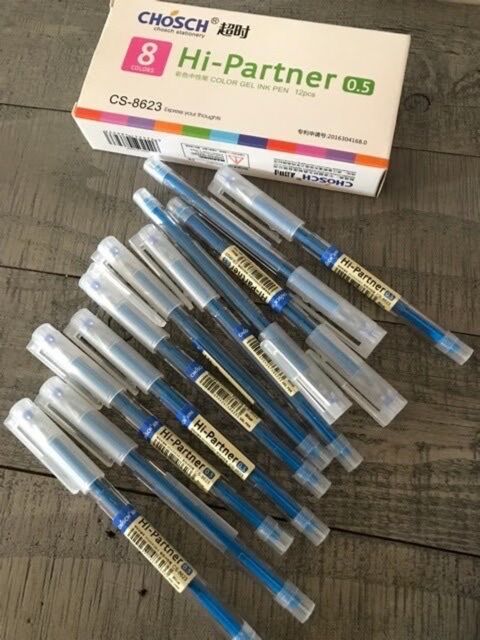 12 bút nước Chosch 8623 mực tím