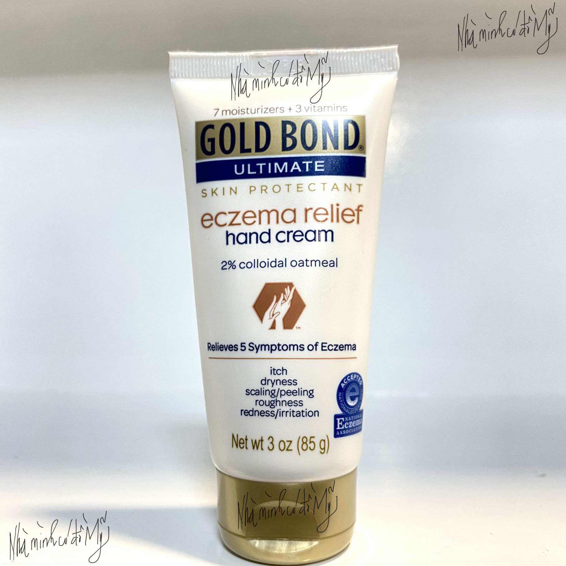 VOUCHER 15% - Kem tay Gold Bond Hand Cream for Eczema Relief 3 oz. Skin
