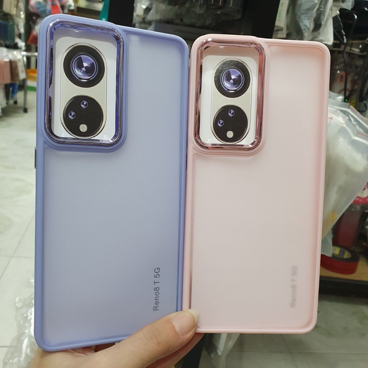 Ốp lưng dẻo silicon viềng Oppo Reno 8T 5G