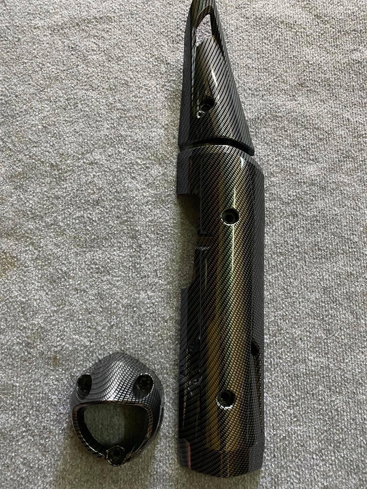 Ốp bô carbon gắn ex 150