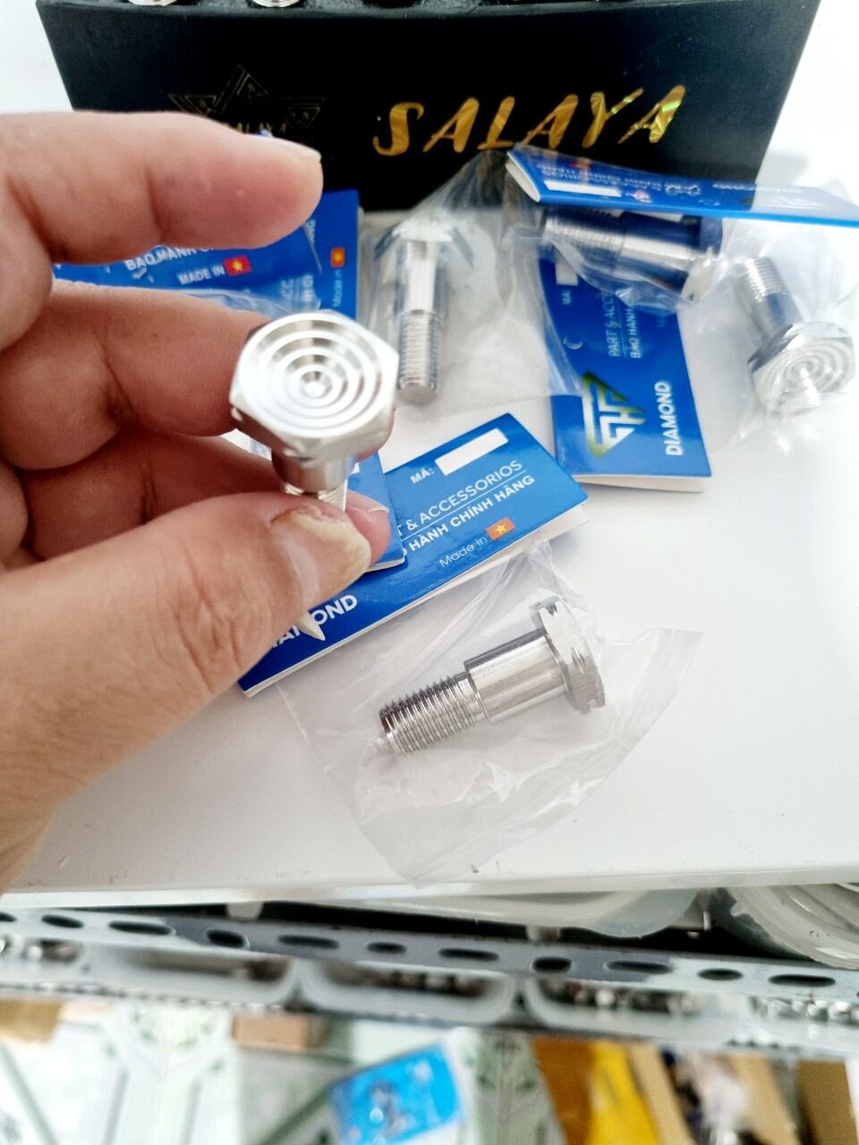 Bộ ốc fu mập fu led tặng long đền
