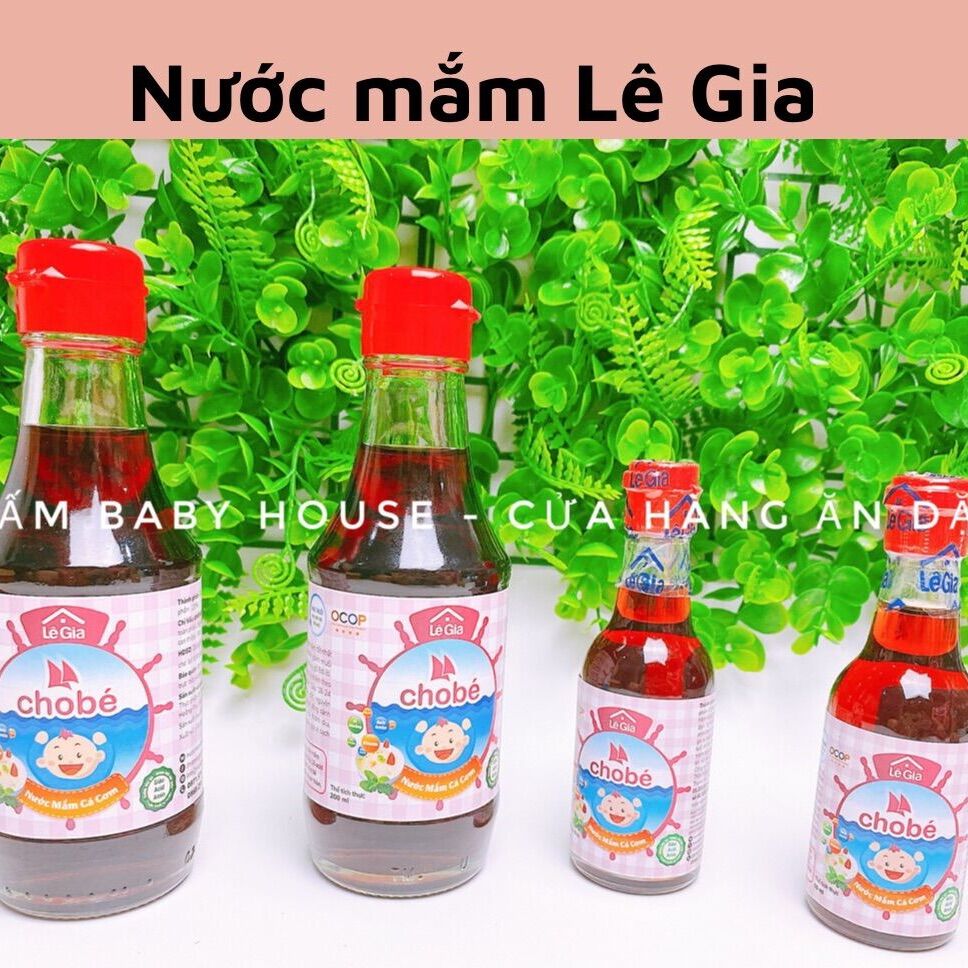 Date 2/2027 Nước mắm Lê Gia cho bé ăn dặm (200ml)