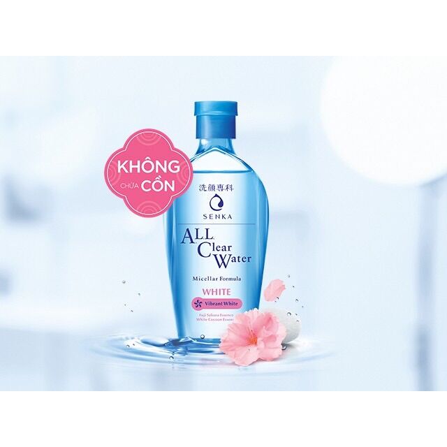 Nước tẩy trang Senka All Clear Water  230ml