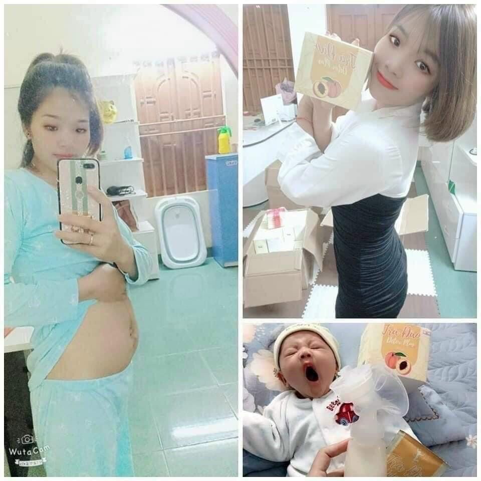 Combo 10 hộp trà đào detox plus