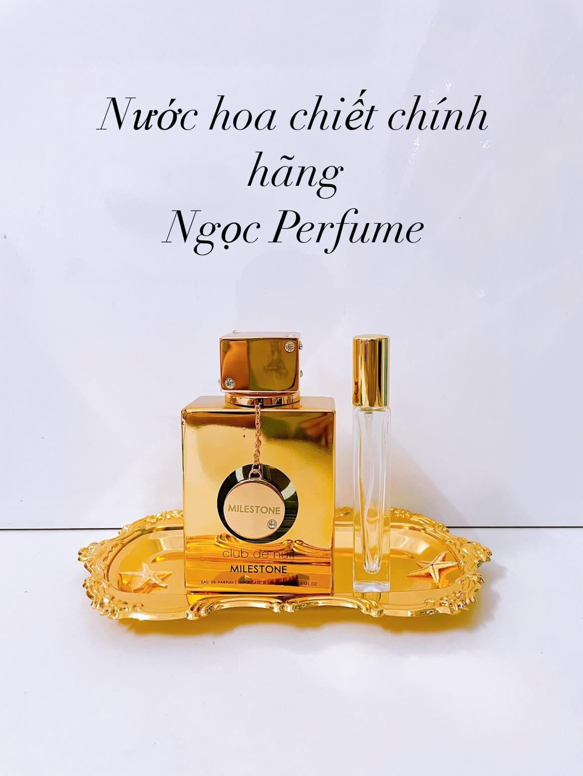 Nước hoa chiết Club de nuit Milestone 10ml