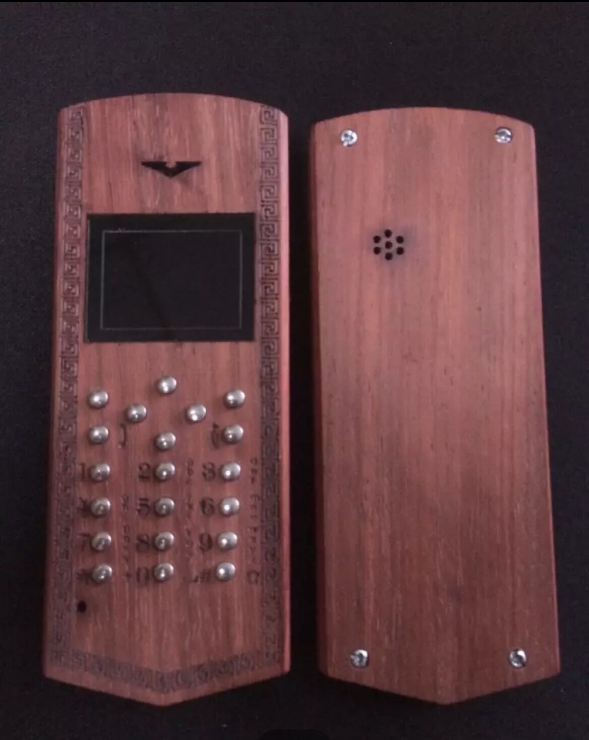 Vỏ gỗ cho điện thoại 1202